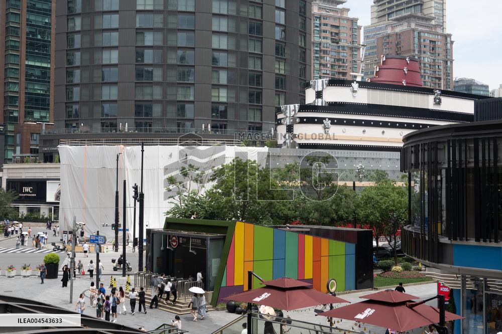 World Largest LV Brand House Construction in Shanghai