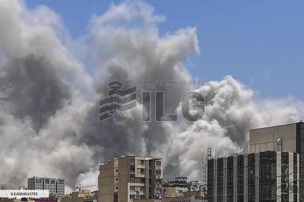 Israeli Strikes in Tehran