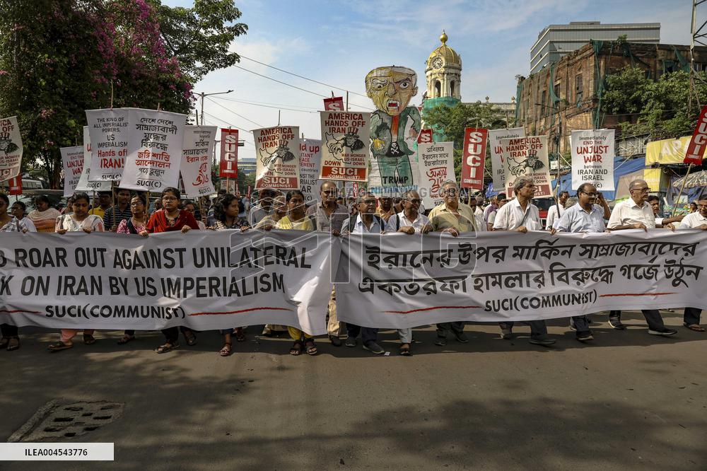 Protest Against US President - India