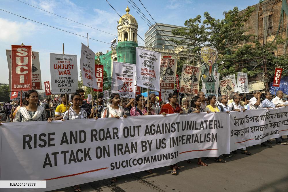Protest Against US President - India