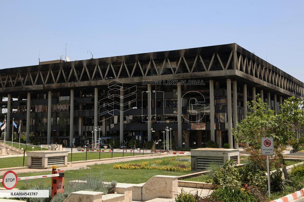 Attack on A Building of Iran's State Broadcaster IRIB - Tehran