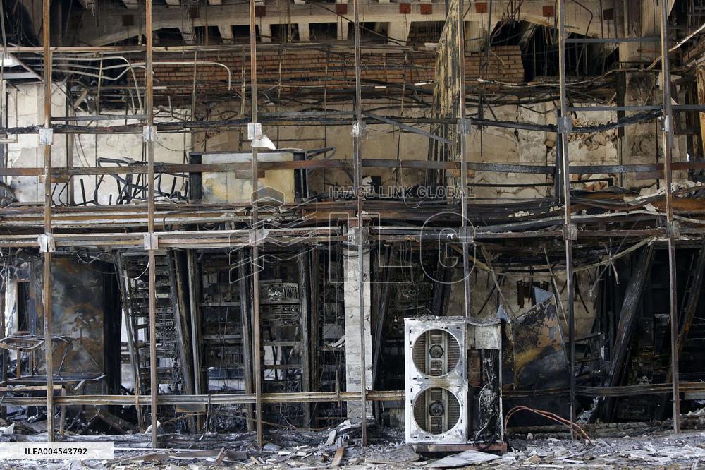 Attack on A Building of Iran's State Broadcaster IRIB - Tehran