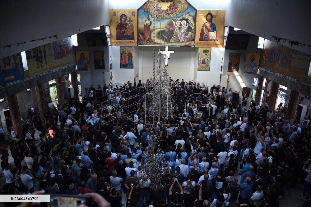 Mar Elias Church Explosion in Damascus