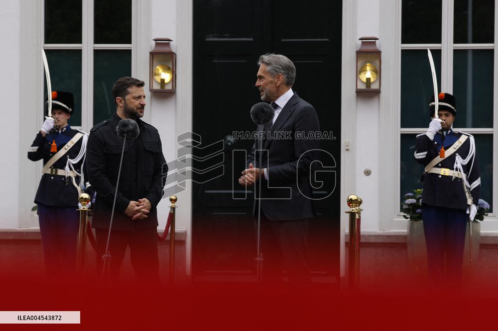 PM Schoof Meets President Zelensky - The Hague