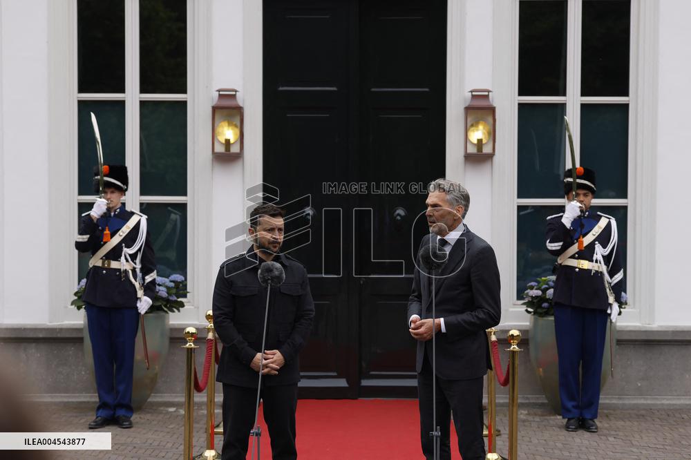 PM Schoof Meets President Zelensky - The Hague