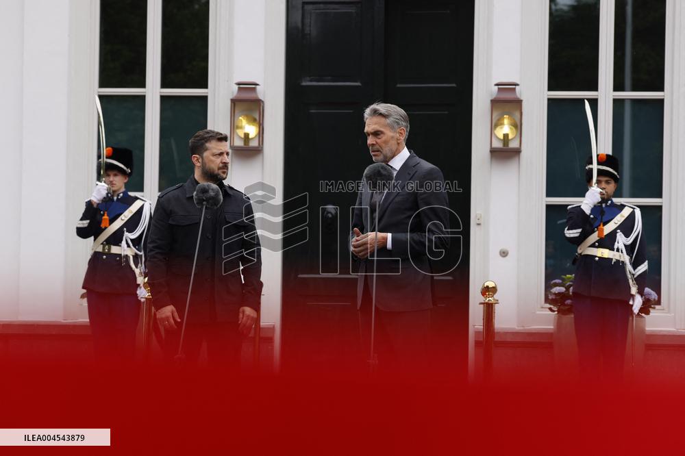 PM Schoof Meets President Zelensky - The Hague