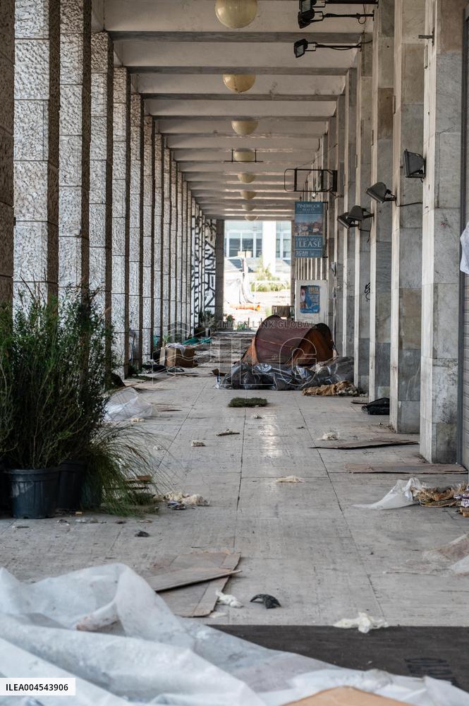 Ridley Scott Films 'The Dog Stars' in Rome - Italy