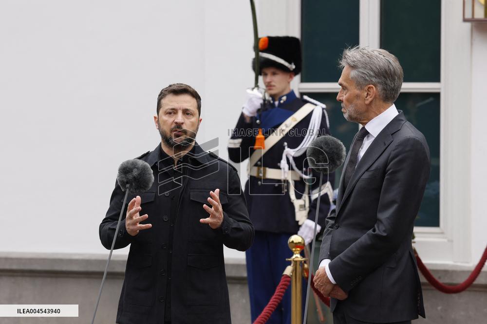 PM Schoof Meets President Zelensky - The Hague