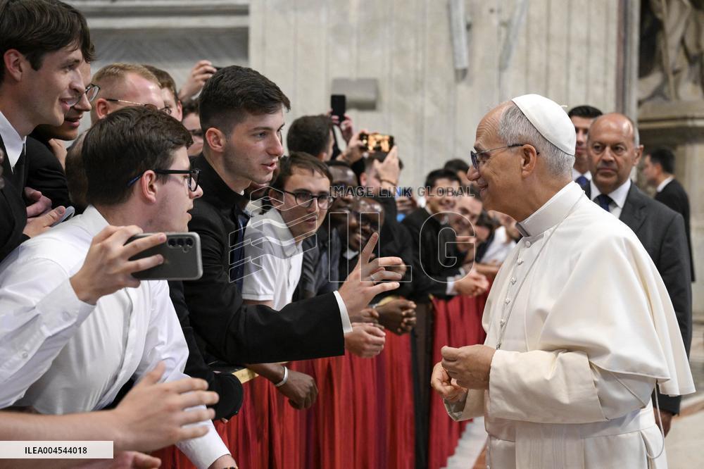 Pope Leo XIV Attends The Jubile Of Seminarians - Vatican