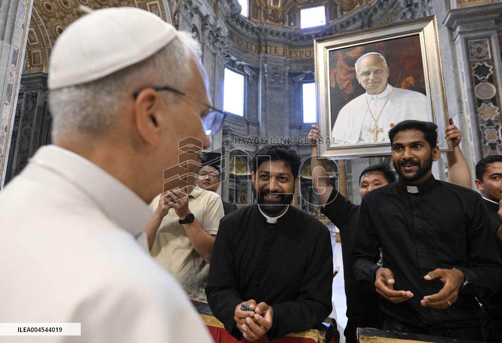 Pope Leo XIV Attends The Jubile Of Seminarians - Vatican