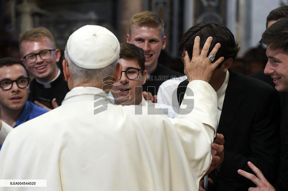 Pope Leo XIV Attends The Jubile Of Seminarians - Vatican