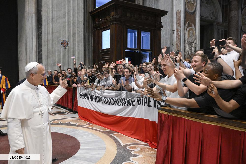 Pope Leo XIV Attends The Jubile Of Seminarians - Vatican