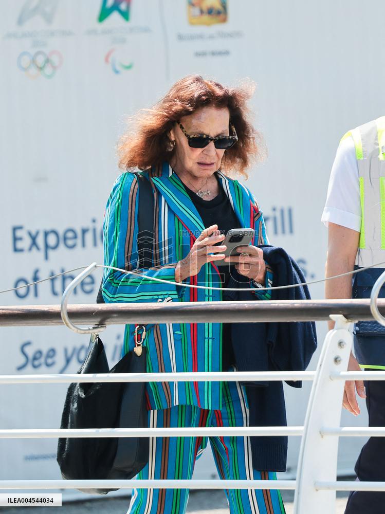 Venice, arrivals at the airport -