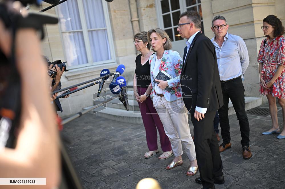 PM Bayrou Meets Trade Unions and Employers’ Organisations - Paris