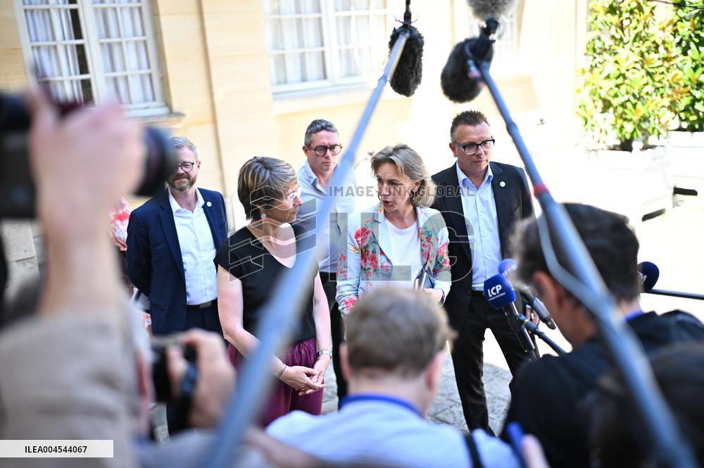 PM Bayrou Meets Trade Unions and Employers’ Organisations - Paris