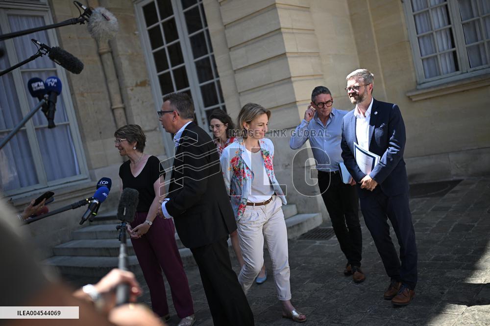 PM Bayrou Meets Trade Unions and Employers’ Organisations - Paris