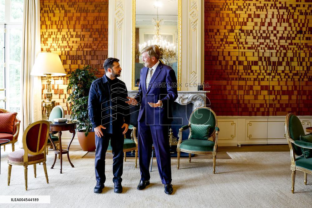 President Zelensky Meets King Willem-Alexander - The Hague
