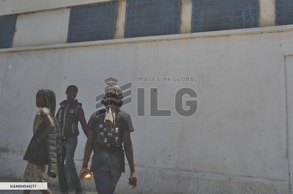 Sub-Saharan Migrants Endure Hardship Near Sfax - Tunisia