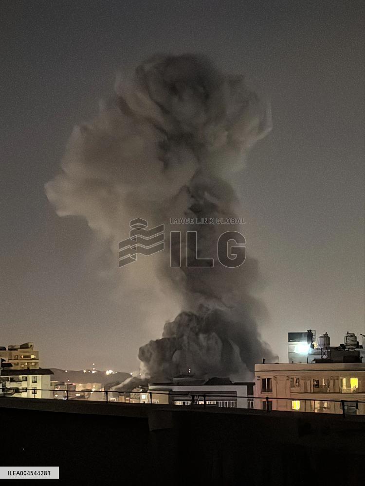 Smoke Rises After Attack in Tehran - Iran