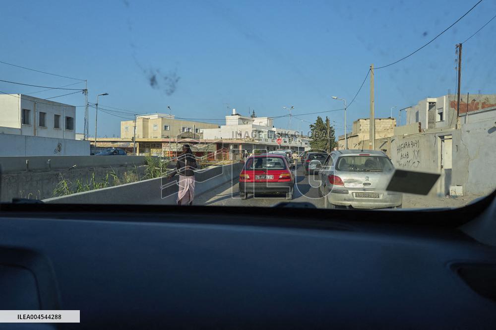 Sub-Saharan Migrants Endure Hardship Near Sfax - Tunisia