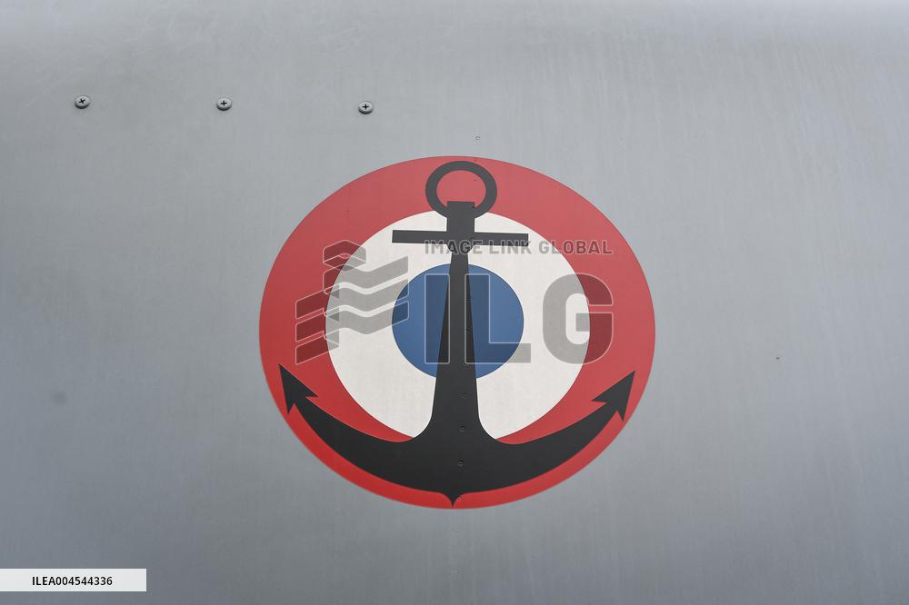 Emmanuel Macron visits the Normandie Frigate in Oslo FA