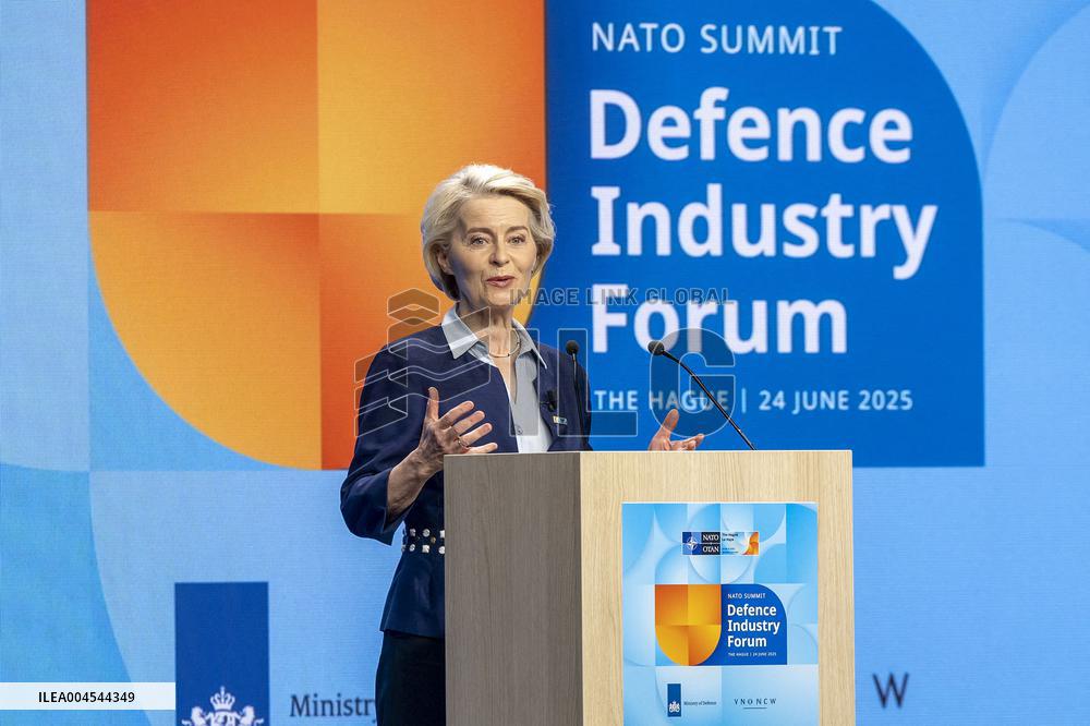 Plenary Session of the NATO Summit Defence Industry Forum - The Hague