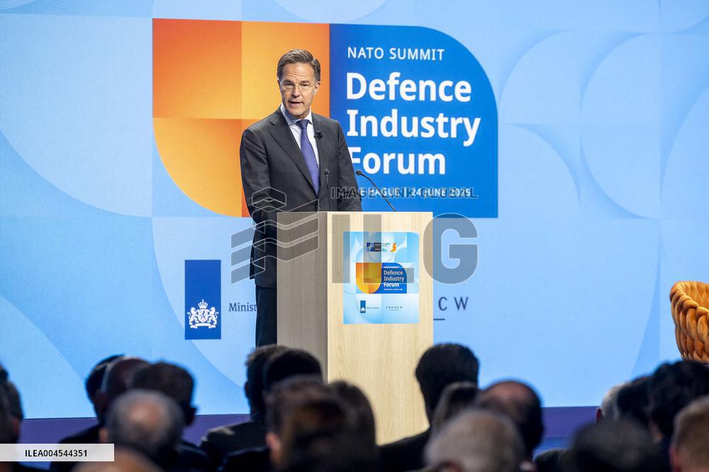 Plenary Session of the NATO Summit Defence Industry Forum - The Hague
