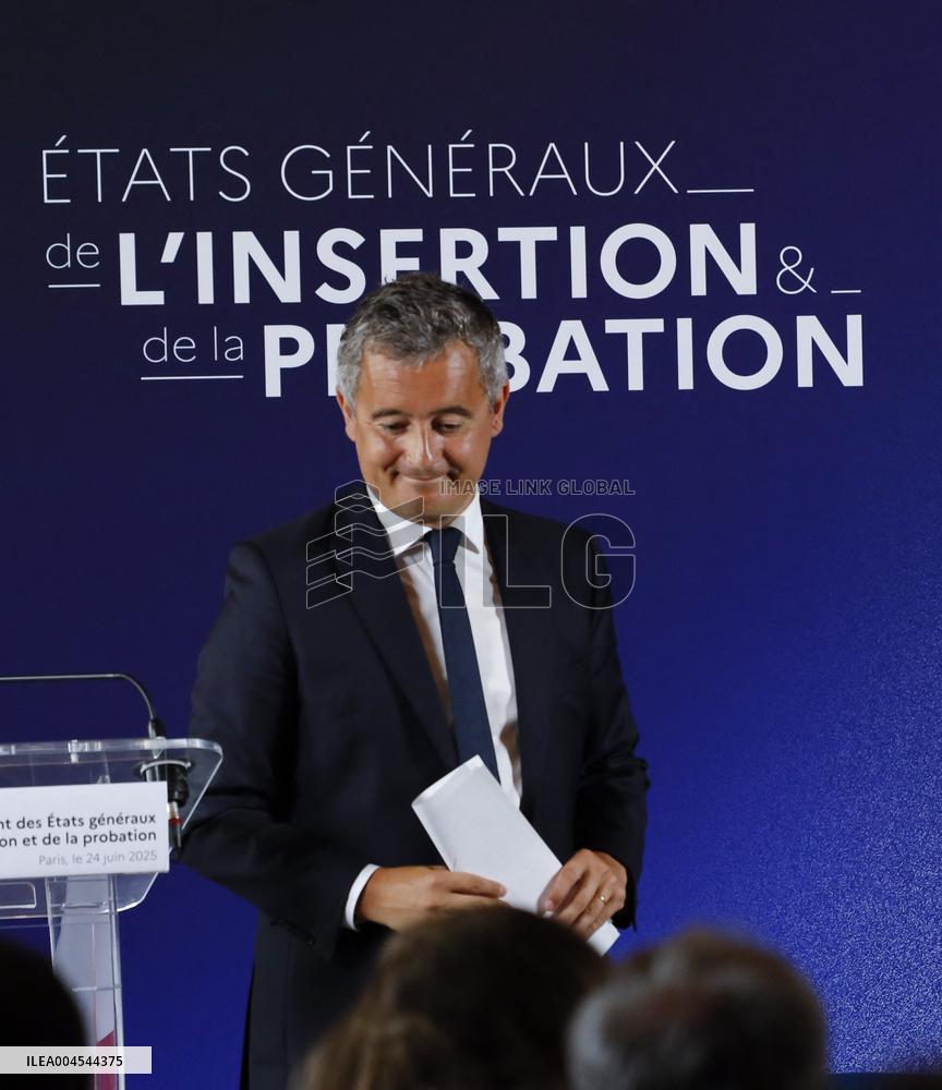 General Statements Of Integration And Probation At The Ministry Of Justice - Paris