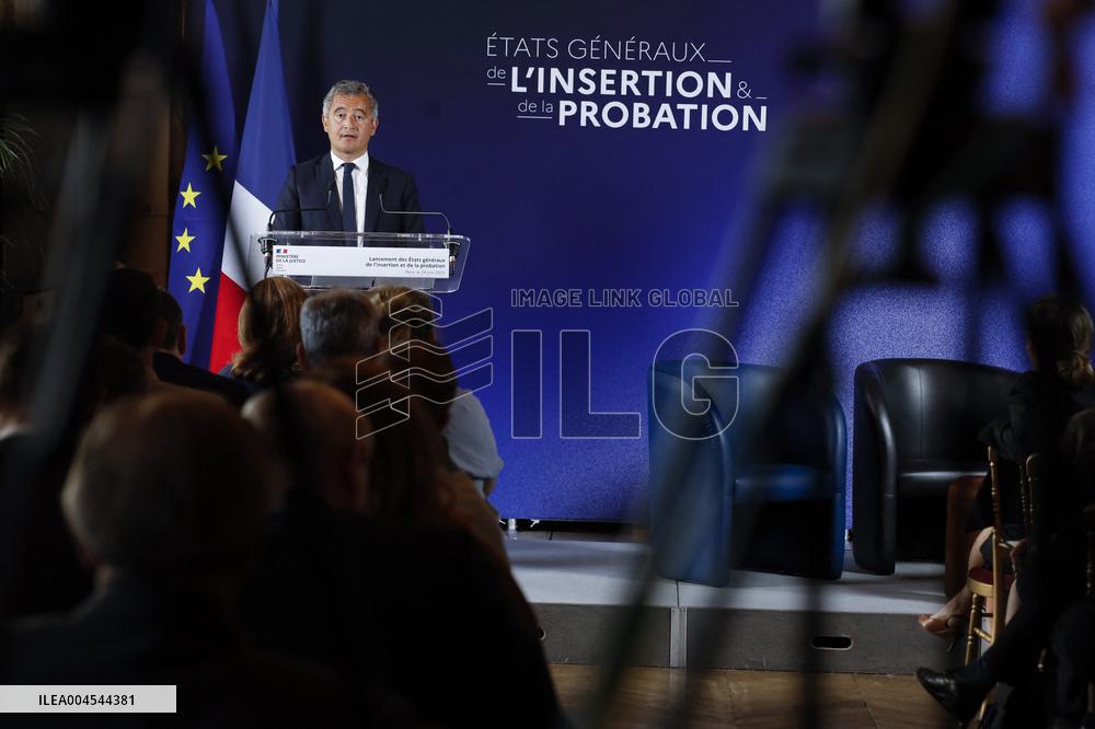 General Statements Of Integration And Probation At The Ministry Of Justice - Paris