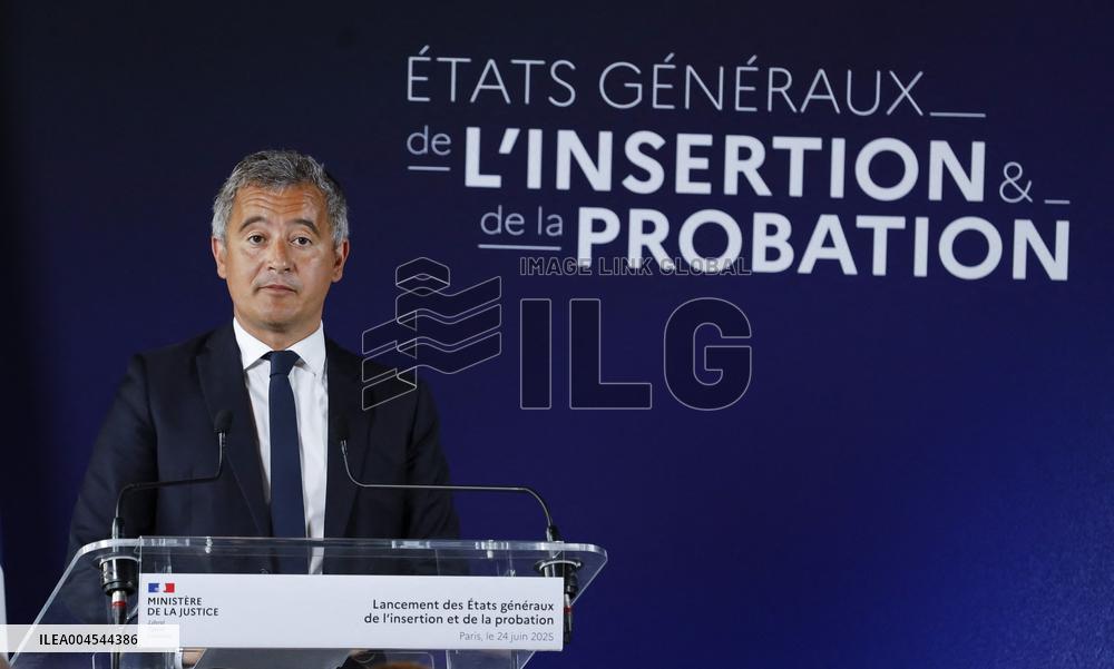 General Statements Of Integration And Probation At The Ministry Of Justice - Paris