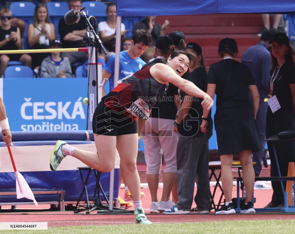 Athletics: Javelin throw