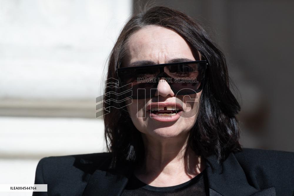 Yves Saint Laurent Photocall