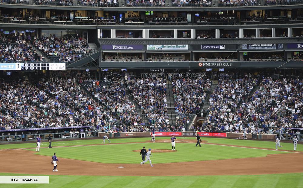 Baseball: Dodgers vs. Rockies