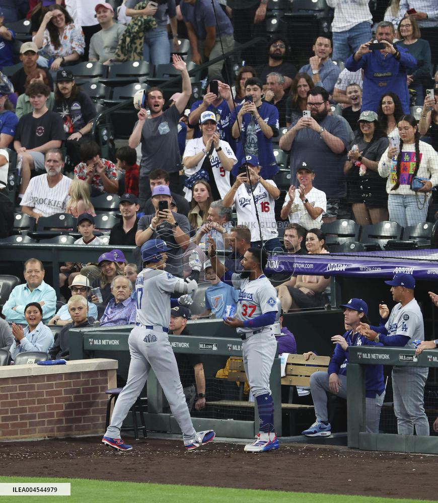Baseball: Dodgers vs. Rockies