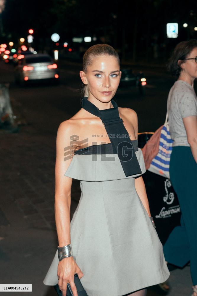 Caroline Daur At Louis Vuitton After Party - Paris