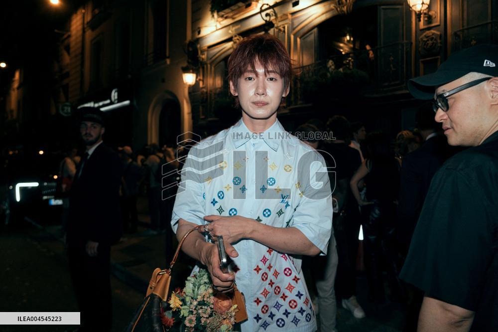 Seungju At Louis Vuitton After Party - Paris