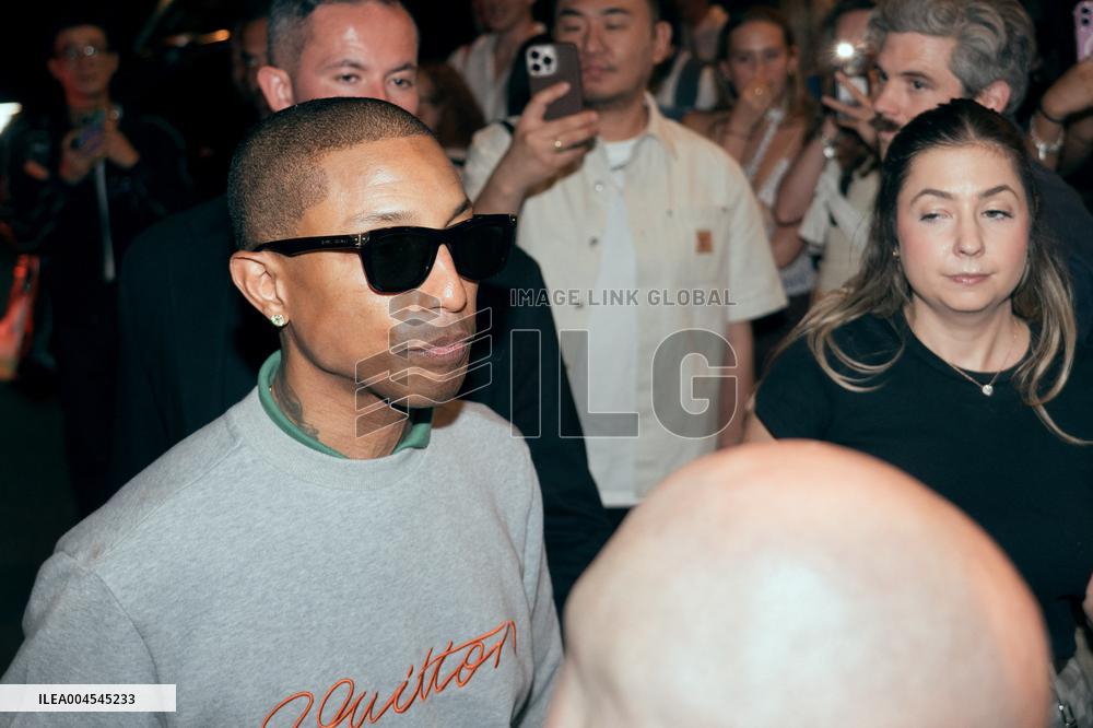 Pharrell Williams At Louis Vuitton After Party - Paris
