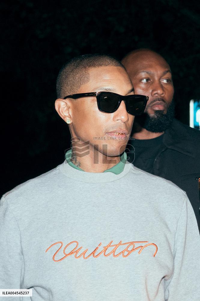 Pharrell Williams At Louis Vuitton After Party - Paris
