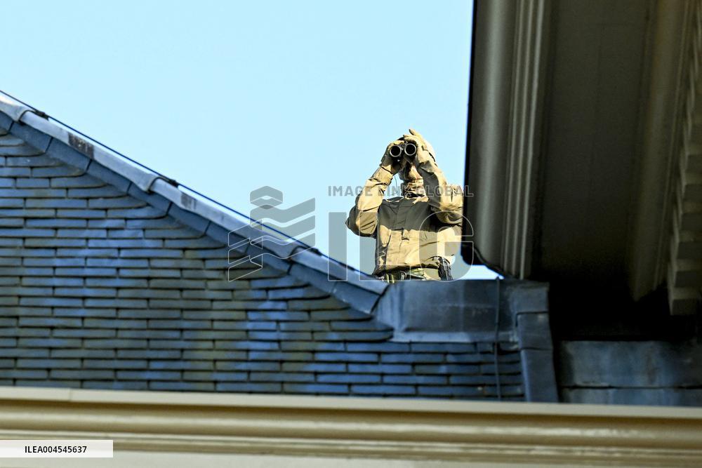 NATO Summit - Arrival of Guests for Dinner at Huis ten Bosh Palace, Den Haag, The Netherlands