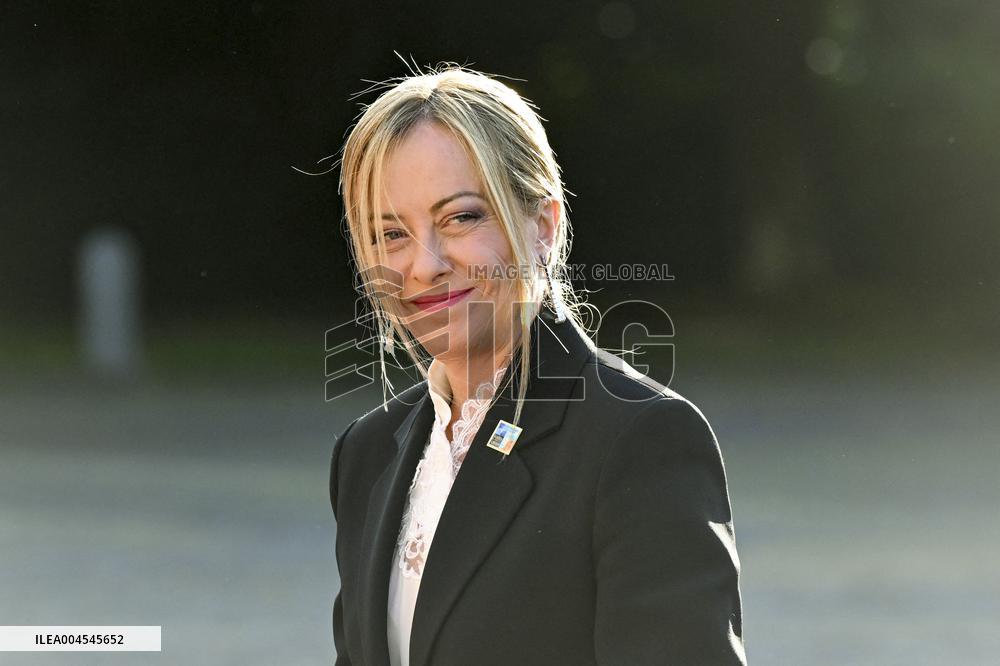NATO Summit - Arrival of Guests for Dinner at Huis ten Bosh Palace, Den Haag, The Netherlands