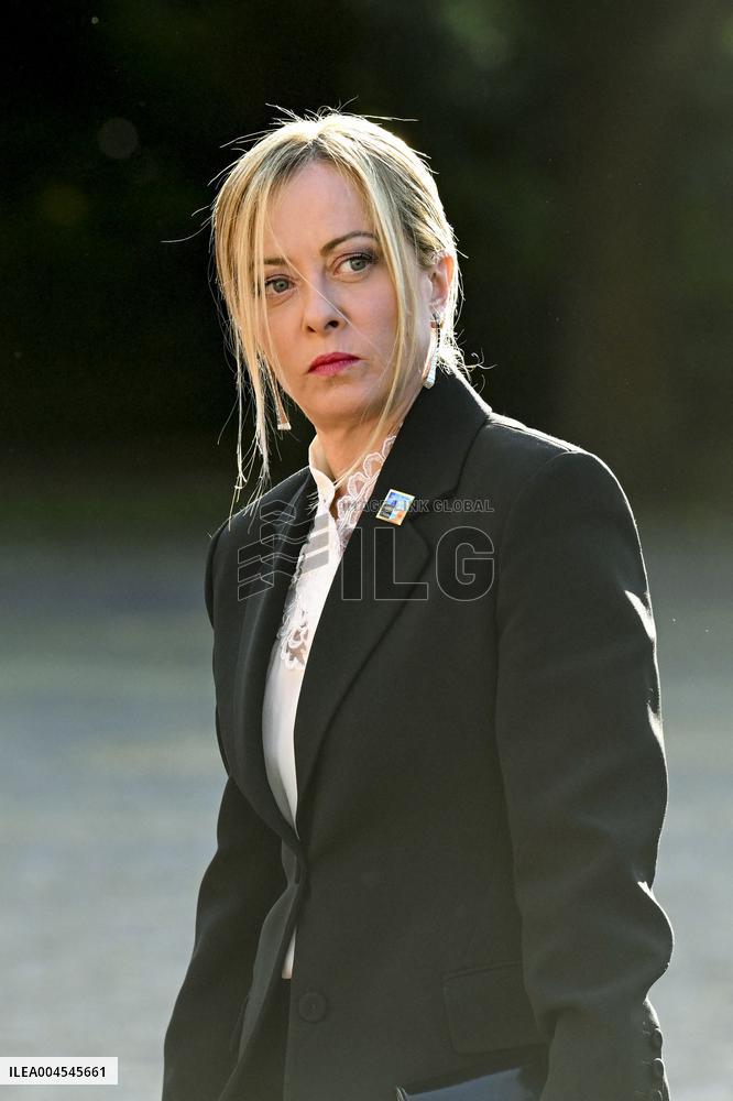 NATO Summit - Arrival of Guests for Dinner at Huis ten Bosh Palace, Den Haag, The Netherlands