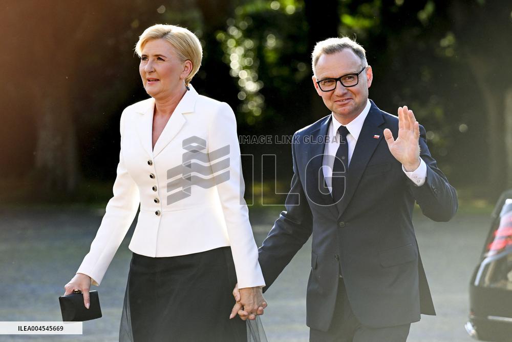 NATO Summit - Arrival of Guests for Dinner at Huis ten Bosh Palace, Den Haag, The Netherlands