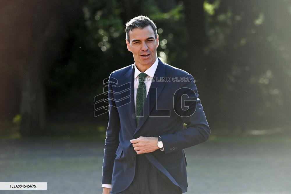 NATO Summit - Arrival of Guests for Dinner at Huis ten Bosh Palace, Den Haag, The Netherlands
