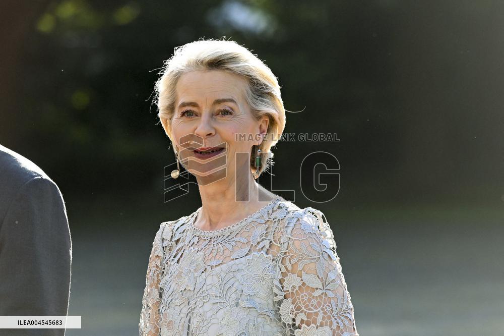 NATO Summit - Arrival of Guests for Dinner at Huis ten Bosh Palace, Den Haag, The Netherlands