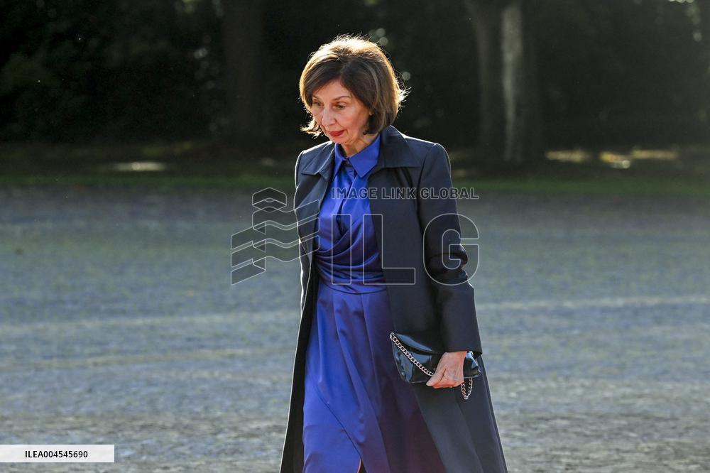 NATO Summit - Arrival of Guests for Dinner at Huis ten Bosh Palace, Den Haag, The Netherlands