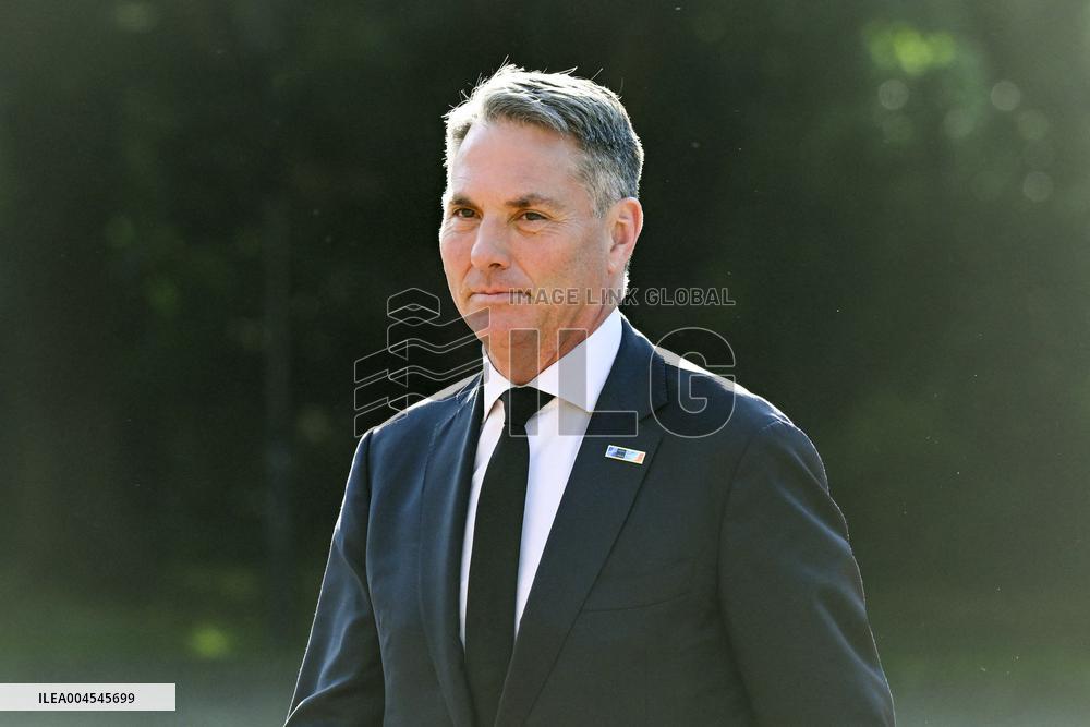 NATO Summit - Arrival of Guests for Dinner at Huis ten Bosh Palace, Den Haag, The Netherlands