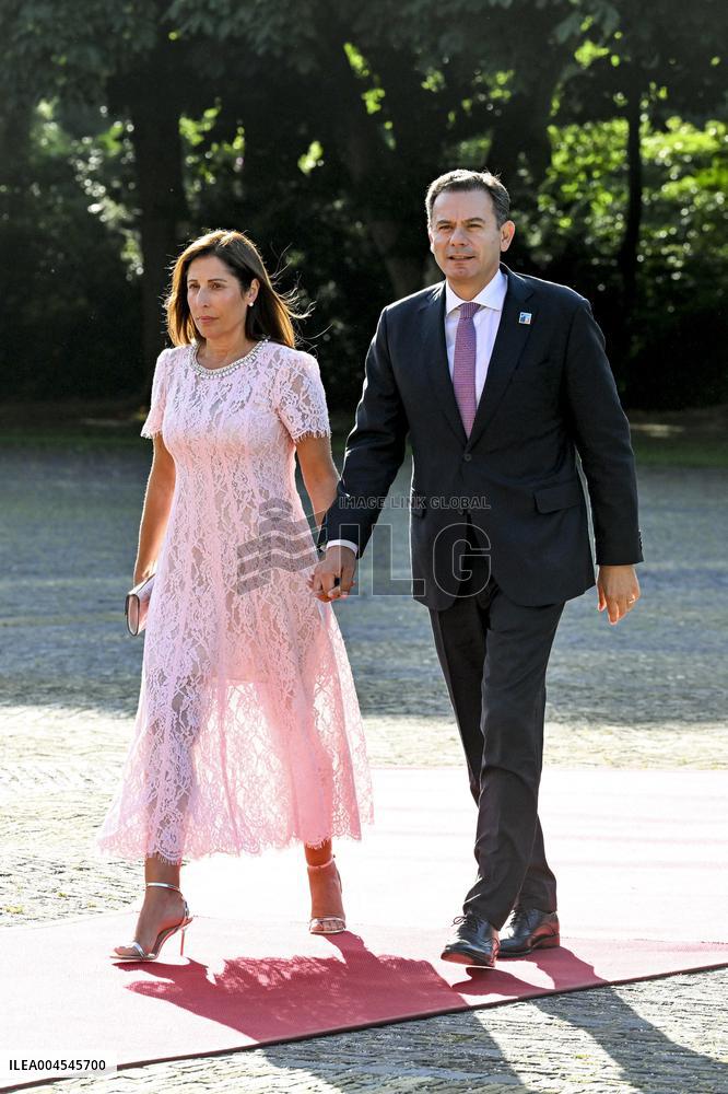 NATO Summit - Arrival of Guests for Dinner at Huis ten Bosh Palace, Den Haag, The Netherlands