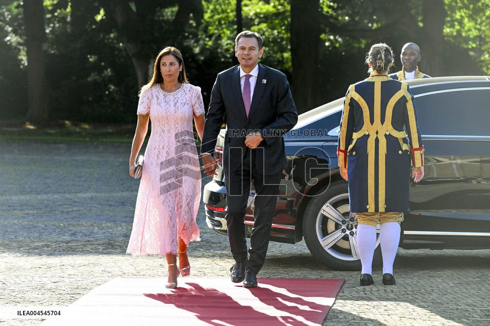 NATO Summit - Arrival of Guests for Dinner at Huis ten Bosh Palace, Den Haag, The Netherlands