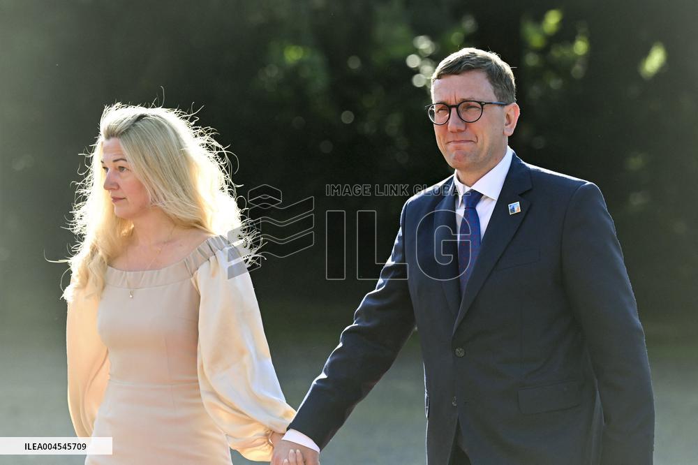 NATO Summit - Arrival of Guests for Dinner at Huis ten Bosh Palace, Den Haag, The Netherlands