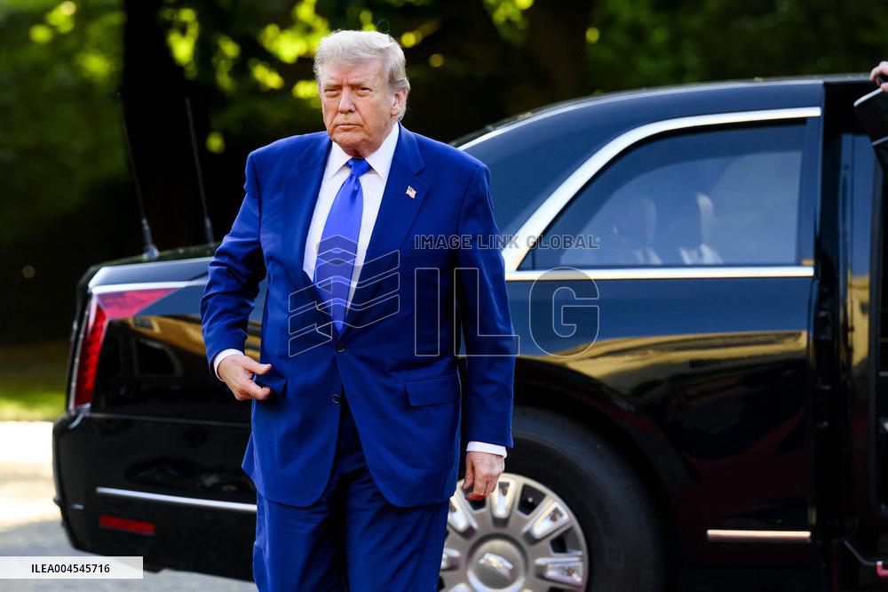 NATO Summit - Arrival of Guests for Dinner at Huis ten Bosh Palace, Den Haag, The Netherlands